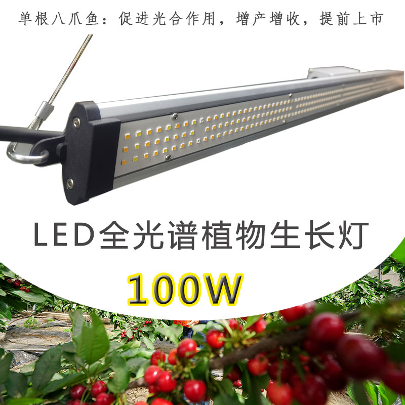 全光譜LED植物生長(zhǎng)燈八爪魚100W定制光譜五檔調(diào)節(jié)180w燈條補(bǔ)光燈